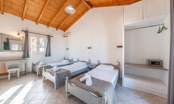 Kavos Apartment | Studio Apartment 'Kavos Panorama 119 ' with Sea View, Wi-Fi