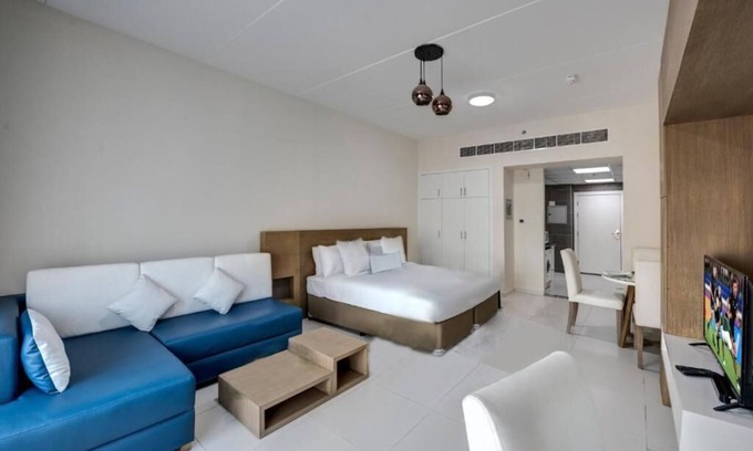 Dubai Investment Park Apartment | Studio Apartment Near Dunes Village Dip By Luxury Bookings