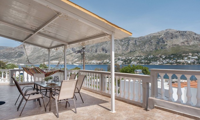 Telendos Apartment | Studio Apartment 'Telendos' with Sea View, Wi-Fi and Air Conditioning