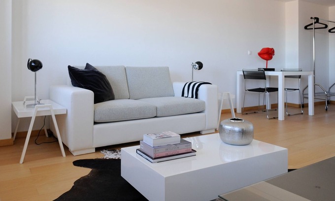 Parque das Nacoes Apartment | Studio Apartment with City View | Panoramic Living