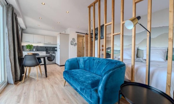 Quartier Villeneuve - Village-Olympique Apartment | Studio Avec vue Montagne