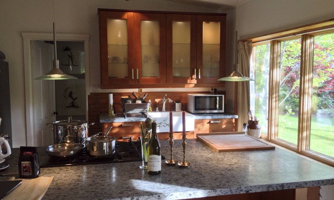 Wells Apartment | Studio C - In a 9 Acre Sculpture Garden On Banks Of Beautiful Sacandaga River