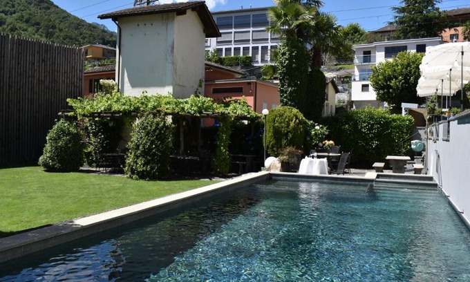 Intragna Apartment | Studio Capriccio 15 Studio Balcony by Interhome