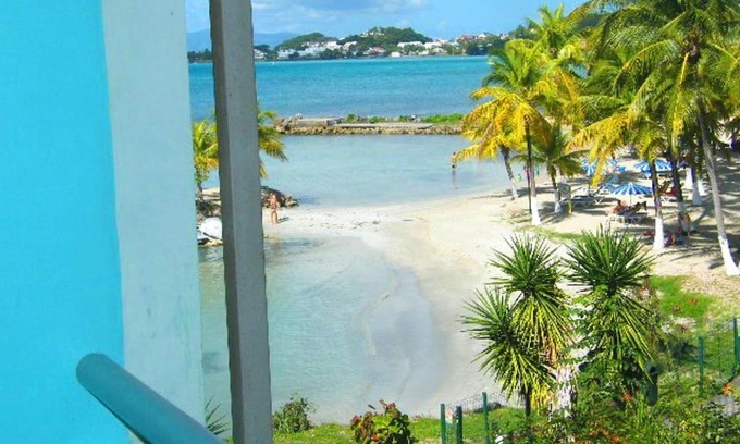 Pointe de la verdure Apartment | Studio charmant avec balcon vue mer à Le Gosier - 35 m²