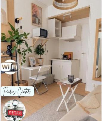 10th Arrondissement Apartment | Studio cosy Paris Centre