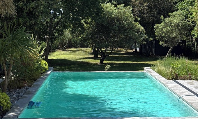 Uzes Apartment | Studio le secret de la garrigue with swimming pool - A relaxing interlude