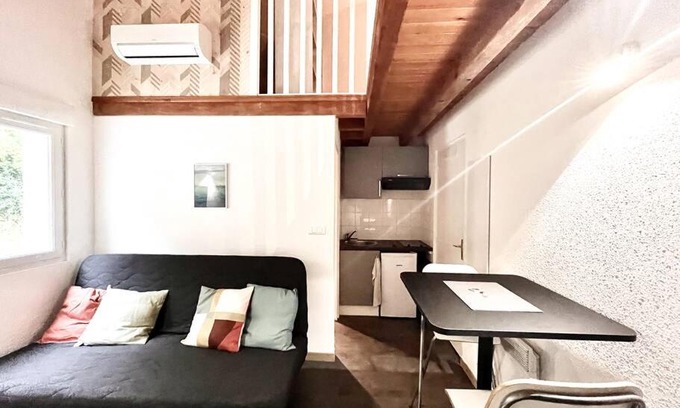 Oletta Apartment | Studio meublé avec Mezzanine