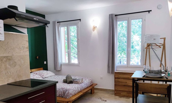 Arles Apartment | Studio Mistral - Air conditionning