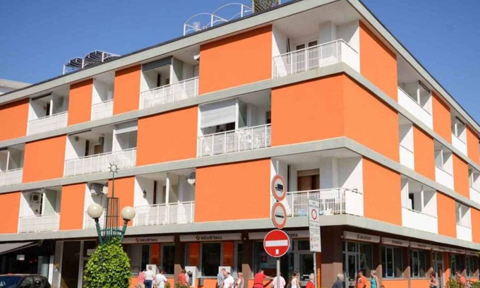 Bibione Apartment | Studio mit Klimaanlage und Balkon