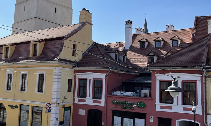 Historic Center Apartment | Studio overlooking the old town of Sibiu