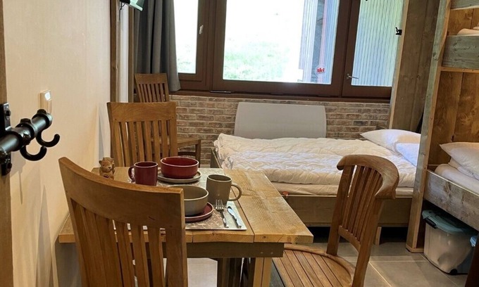 Aime Apartment | Studio Skiuus, Moderne Directement sur les Pistes. Un Casier à Skis est Inclus