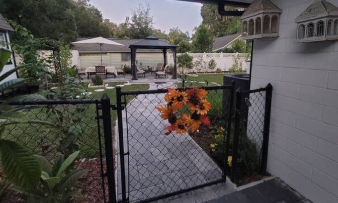 DeLand Apartment | Studio w/ Private Driveway & Gated Yard