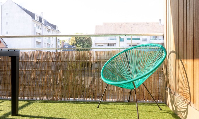 Lourdes Apartment | Studio with nice terrace up to 4 persons