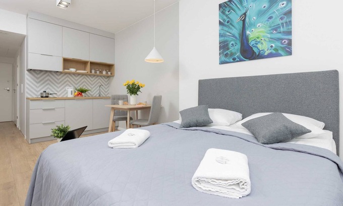 Bielany Apartment | Studio with Parking | Warsaw Metro Bielany