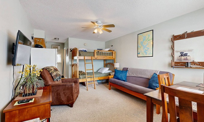 Rockwood Apartment | Studio with shared dock & amazing view of Moosehead Lake & Mt. Kineo