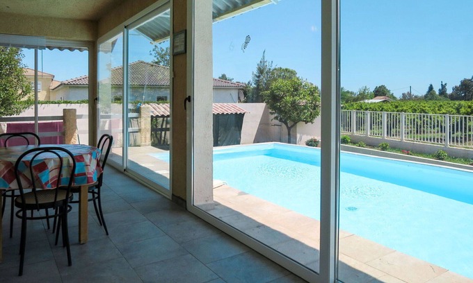 Santa-Lucia-di-Moriani House | Stunning private villa for 8 guests with private pool, TV, patio, pets allowed and panoramic view