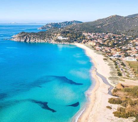 Solanas Apartment | Stunning apartment in beautiful private Villa, 150 mt from the beach, gated 5 mt from the sea