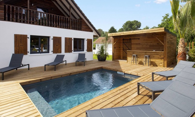 Benesse-Maremne House | Stunning atypical 5 stars vacation house with pool - Capbreton - Welkeys