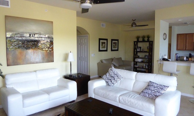 Naples Apartment | Stunning contemporary condo in the heart of a vibrant 27 hole golf community.