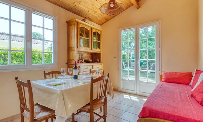 Vendays-Montalivet House | Stunning private villa for 5 people with WIFI and TV