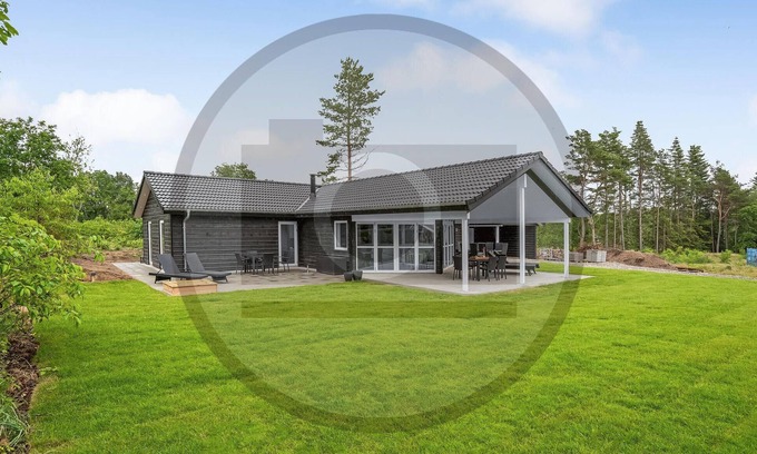 Øksenmølle House | Stunning home in Ebeltoft with sauna