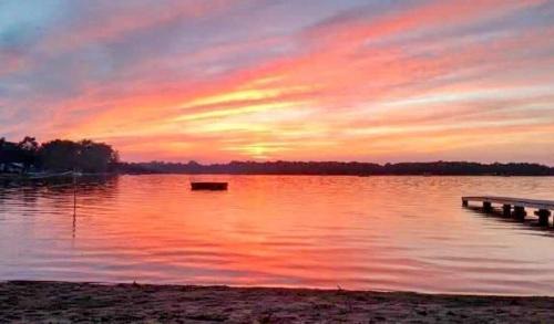 Portage House | Stunning Lake Home w arcade and huge deck