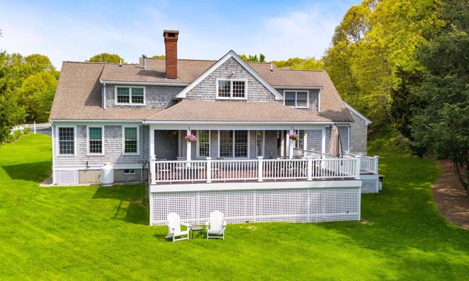 West Barnstable House | Stunning Marsh Views, Close to Sandy Neck & Fire Pit