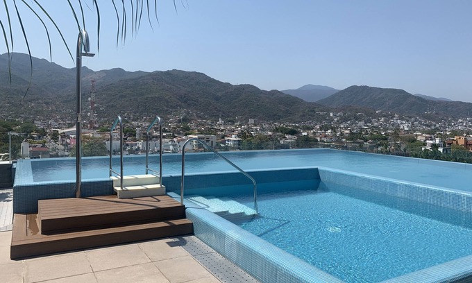 Diaz Ordaz Condo | Stunning new Modern pet friendly 1 bedroom 1 bathroom unit in Vallarta