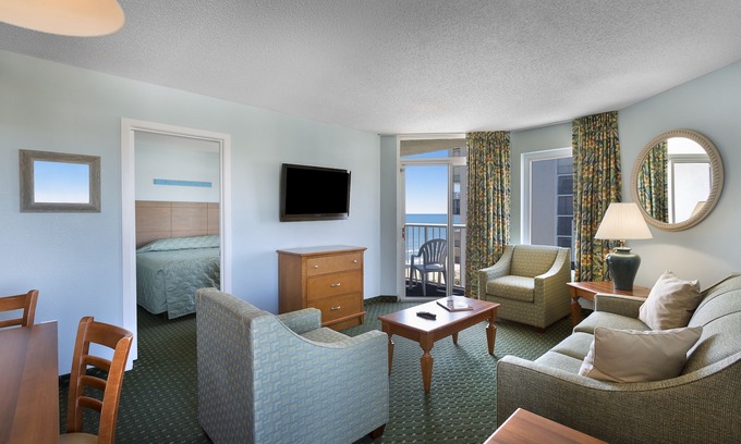 Arcadian Shores Resort | Stunning Ocean View 2 Bedroom Condo + Official On-Site Rental Privileges