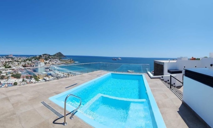 Downtown Mazatlan Apartment | Stunning Ocean view, Cozy apartment in lovely Mazatlán. Wi-Fi, AC, fitness room