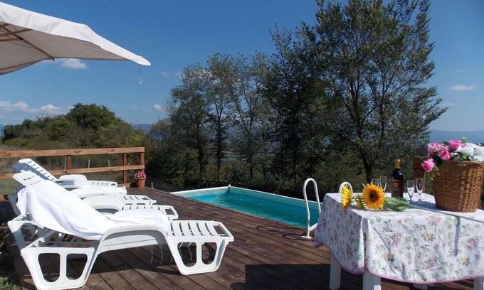 Barberino di Mugello Villa | Stunning private villa with WIFI, private pool, TV, patio, pets allowed, panoramic view and park.