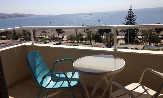 Torre del Mar Apartment | Stunning penthouse first line beach