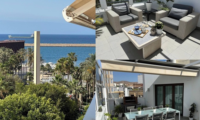 Almeria Centro Apartment | Stunning Penthouse in the city center, beach 15 min walking distance.