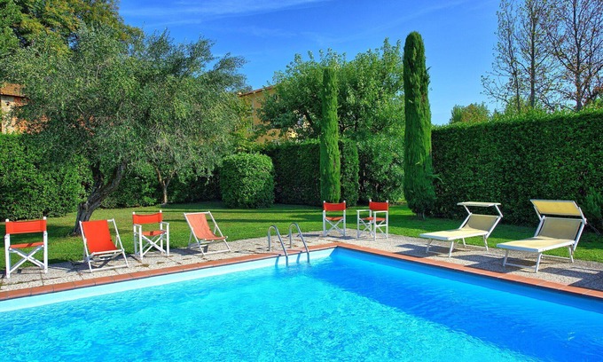 Capannori Villa | Stunning private villa with private pool, A/C, WIFI, TV, terrace and panoramic view, close to Lu.