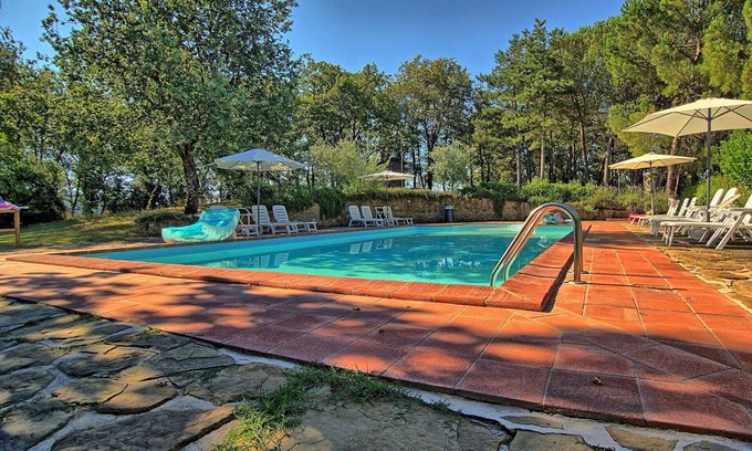 Bucine Villa | Stunning private villa with private pool, WIFI, TV, veranda, panoramic view and parking