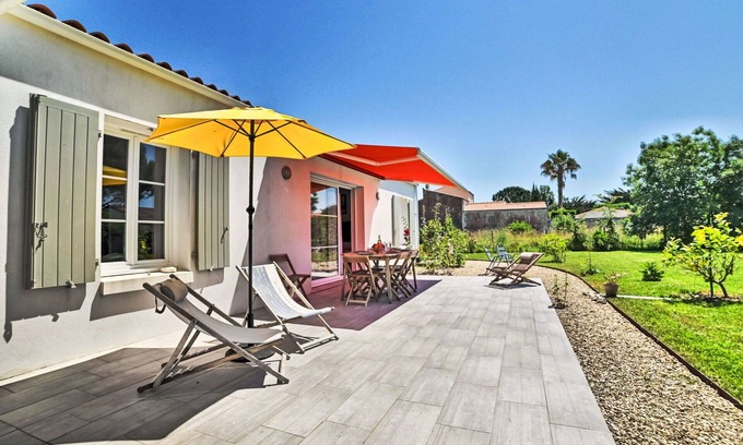 La Bree-les-Bains House | Stunning private villa for 6 people with WIFI, TV and terrace