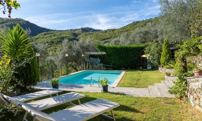 Ville San Sebastiano Villa | Stunning private villa with WIFI, private pool, A/C, TV, patio, pets allowed and panoramic view