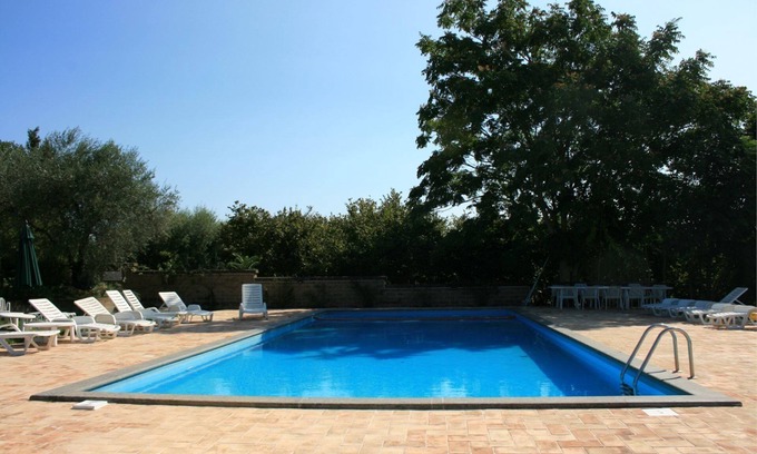 Corchiano Villa | Stunning private villa for 14 guests with WIFI, A/C, private pool, TV, terrace and pets allowed