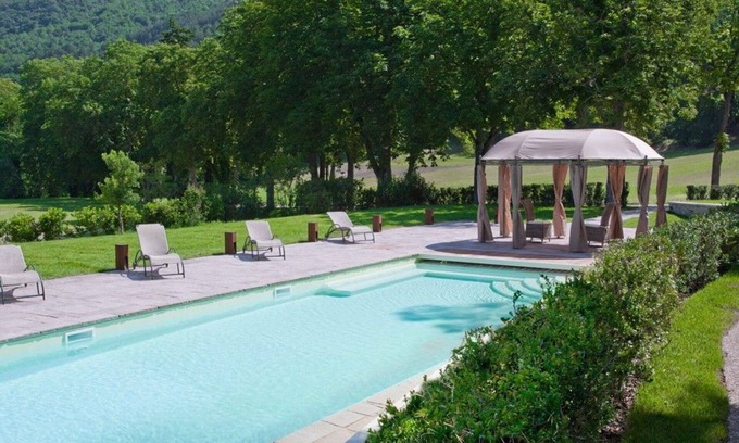 Nerbisci Villa | Stunning private villa for 20 guests with private pool, WIFI, A/C, TV, patio and panoramic view
