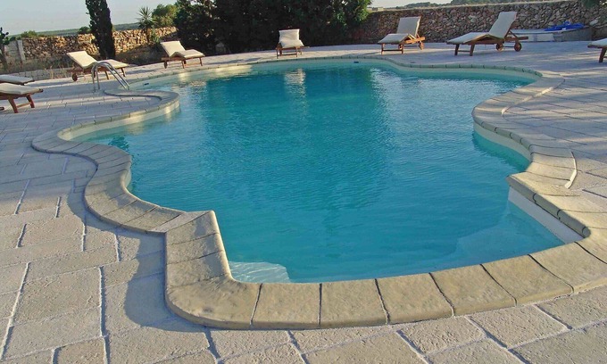 Nardo Villa | Stunning private villa for 10 guests with WIFI, private pool, A/C, TV, patio and panoramic view