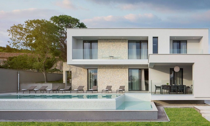 Viskovici Villa | Stunning private villa with private pool, WIFI, A/C, TV, terrace, pets allowed and parking