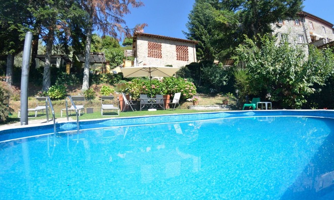 Gello Villa | Stunning private villa with A/C, private pool, WIFI, hot tub, TV, terrace, panoramic view, parking