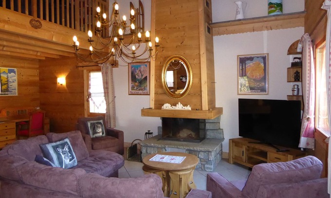 Pralognan-la-Vanoise Ski Chalet | Stunning Recent Chalet with Modern Amenities in Pralognan-la-Vanoise