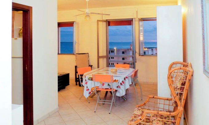 Il Monte Apartment | Stunning sea view flat for 6 Baia Verde Gallipoli