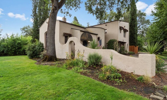 Medford House | Stunning Spanish-style home is a true architectural gem - 4 bdrm 2 bth