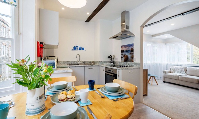 Mevagissey Villa | Stunning villa for 4 guests with WIFI and TV