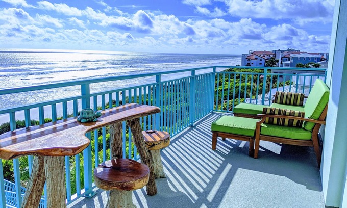 New Smyrna Beach Condo | Stylish beach front condo with spectacular view!