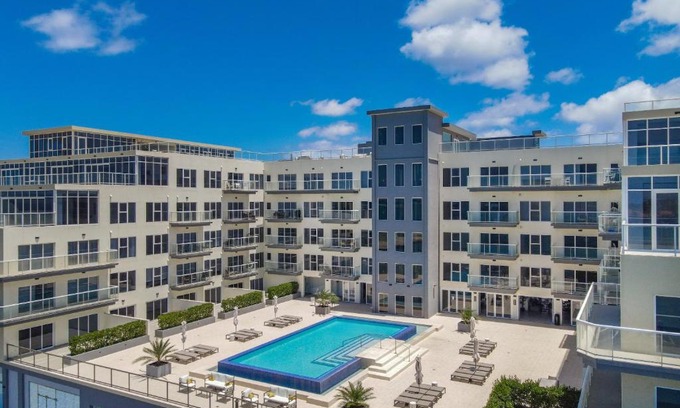Oranjestad Apartment | Stylish luxury condo, central location, ocean view, pool