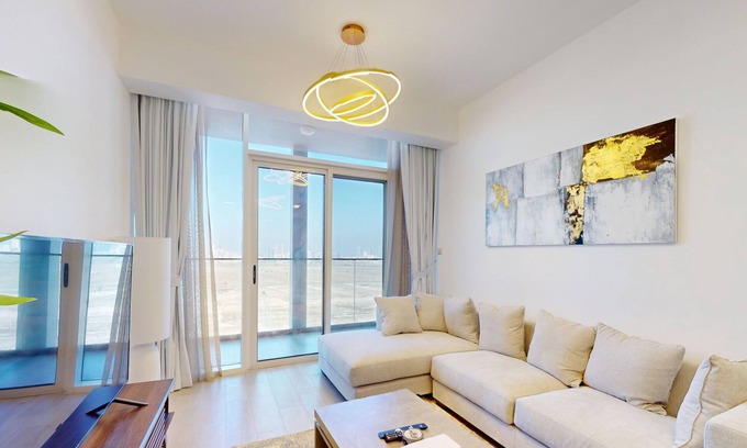 Jumeirah Village Circle Apartment | Stylish Retreat with Scenic Views in Bloom Towers