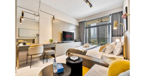 Downtown Dubai Apartment | Stylish Studio - 5-min walk Burj Khalifa & Dubai Mall